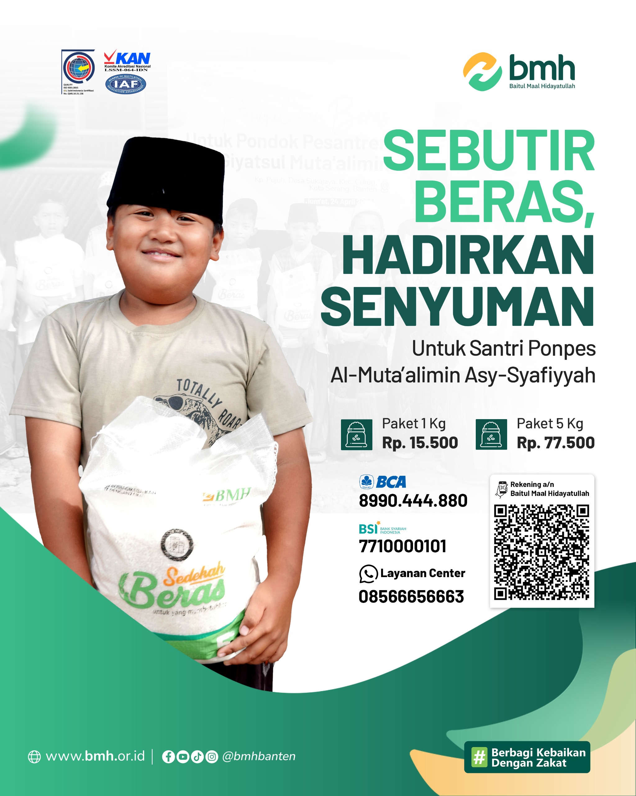 Raih Jariyah: Sedekah Beras untuk Para Penghafal Al-Qur'an